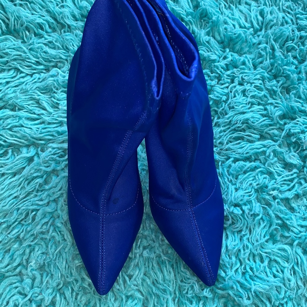 Blue heels